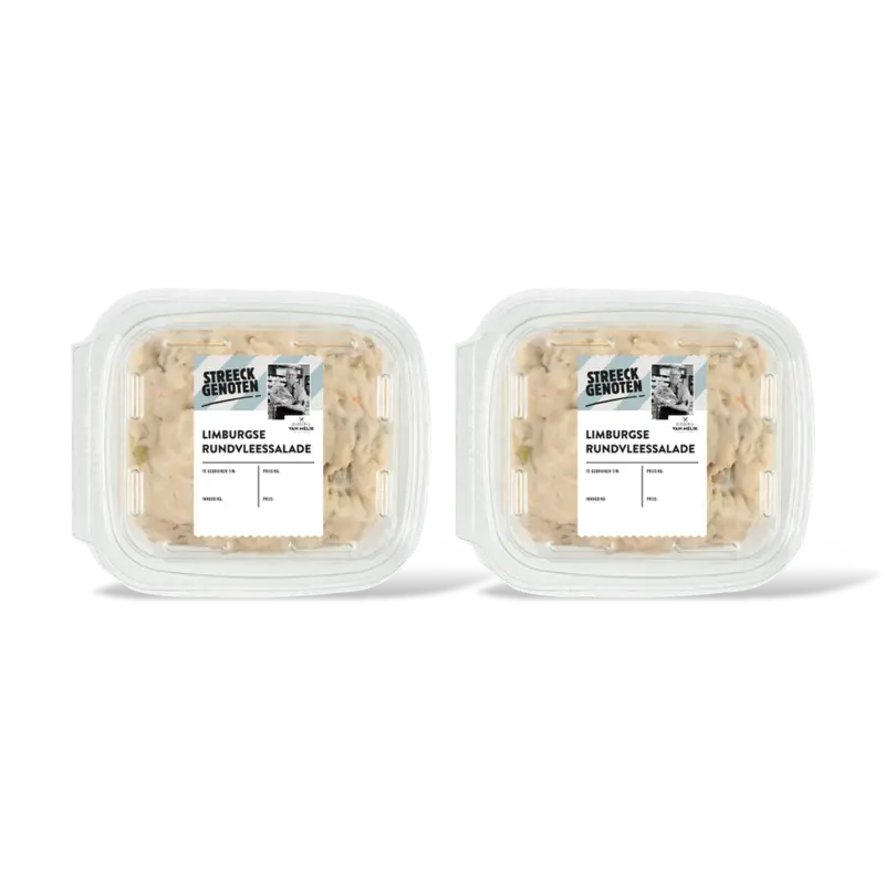 Streeckgenoten Limburgse rundvleessalade 2-pack