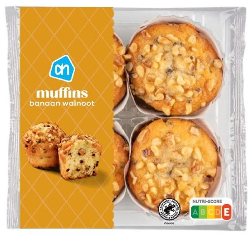 AH Muffins banaan walnoot