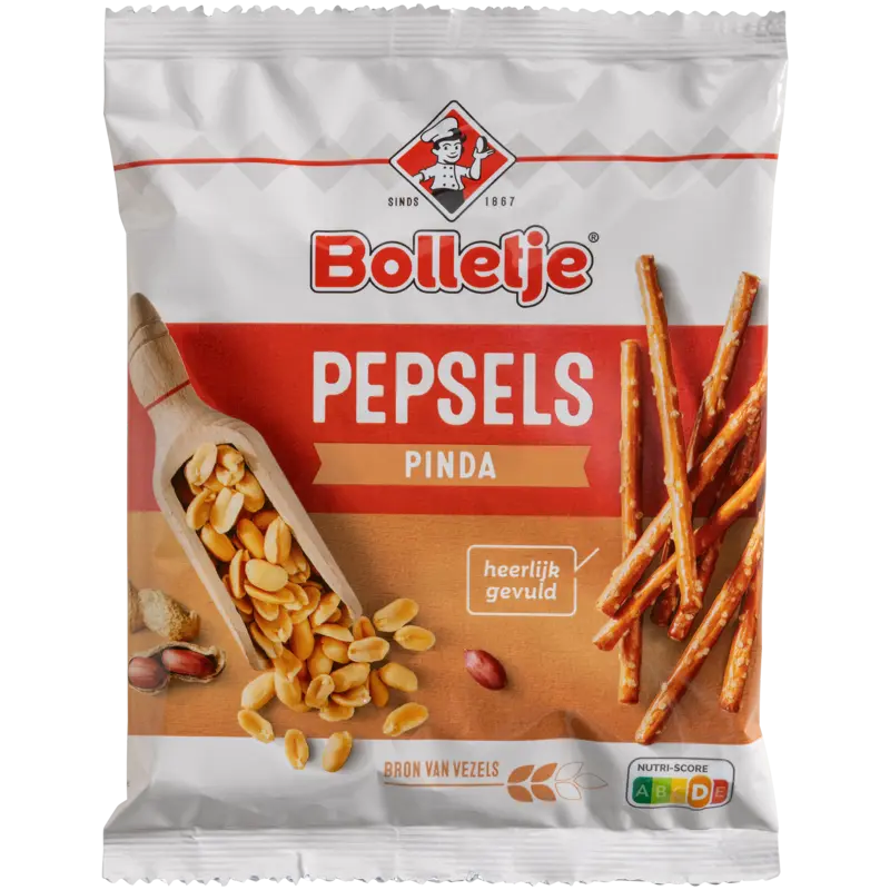 Bolletje Pinda pepsels