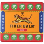 Tiger Balm tijgerbalsem spierpijn verlichting rood