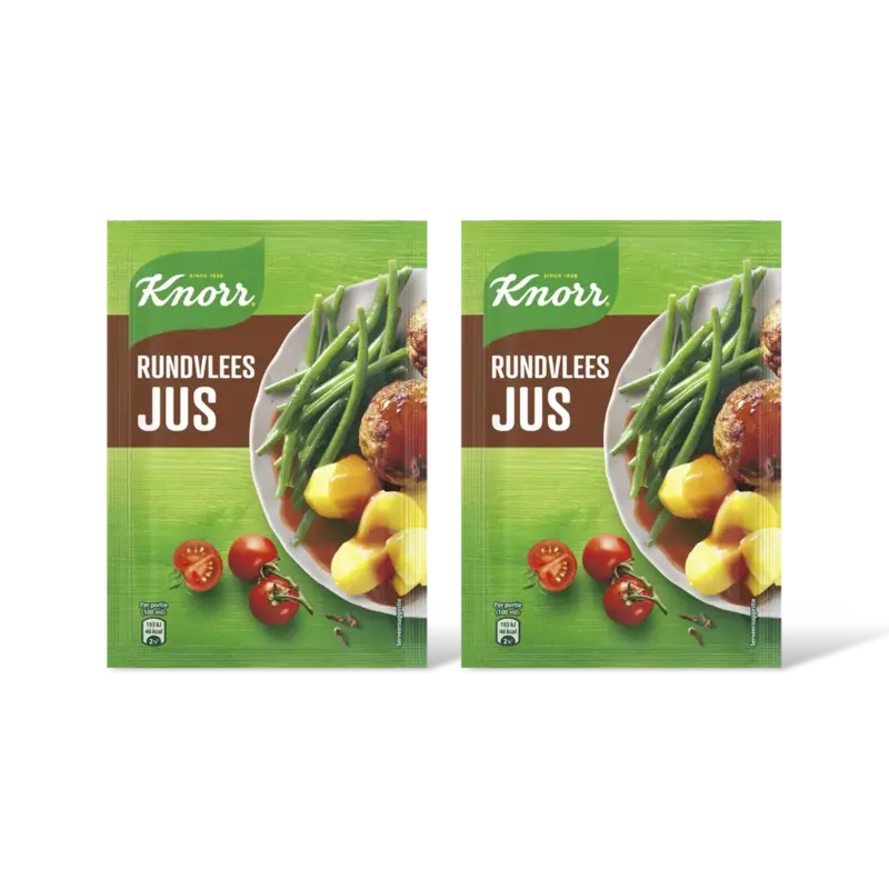 Knorr Rundvleesjus 2-pack