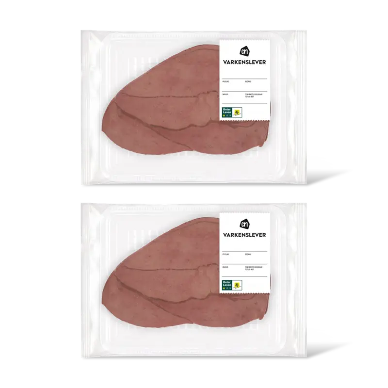AH Varkenslever 2-pack