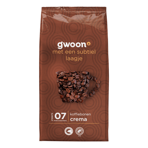 G'woon Koffiebonen crema