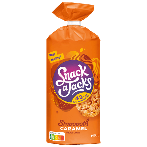 Snack a Jacks Rijstwafels caramel