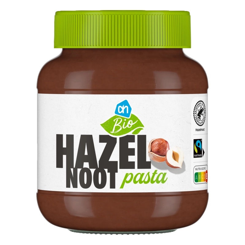 AH Biologisch Hazelnootpasta