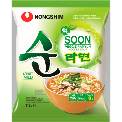 NongShim Instant noodle soup veggie