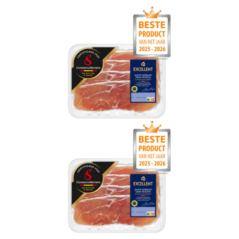 AH Excellent Jamon serrano gran reserva 2-pack