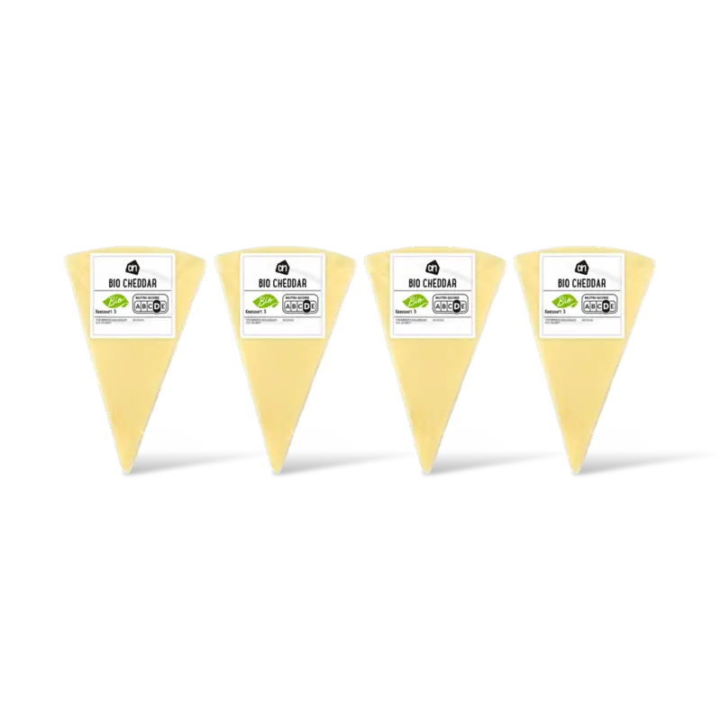 AH Biologisch Cheddar 48+ 4-pack