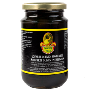 Mamma Lucia Zwarte Olijven
