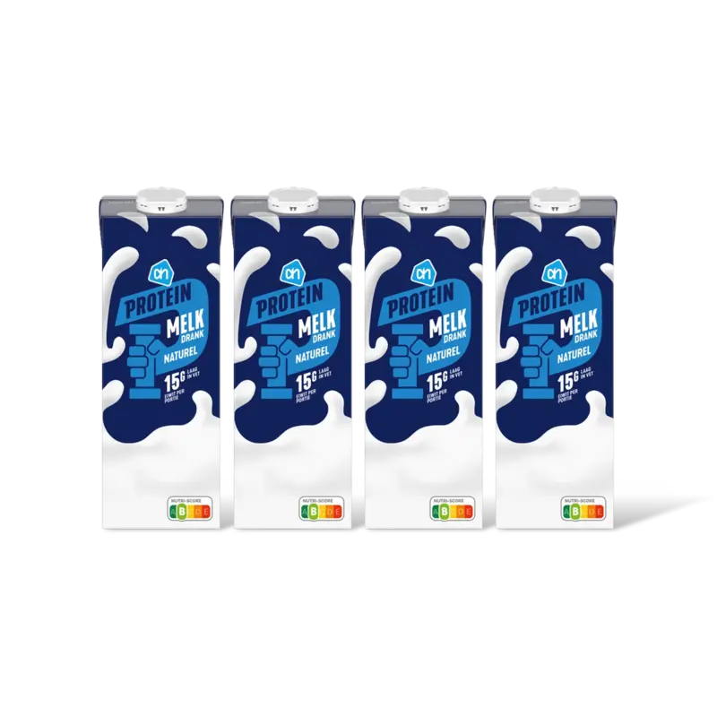 AH Protein melk drank naturel 4-pack