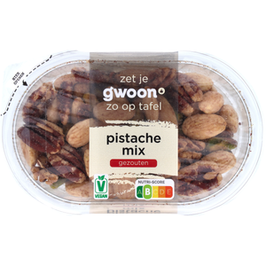 G'woon Cup Pistachemix Gezouten