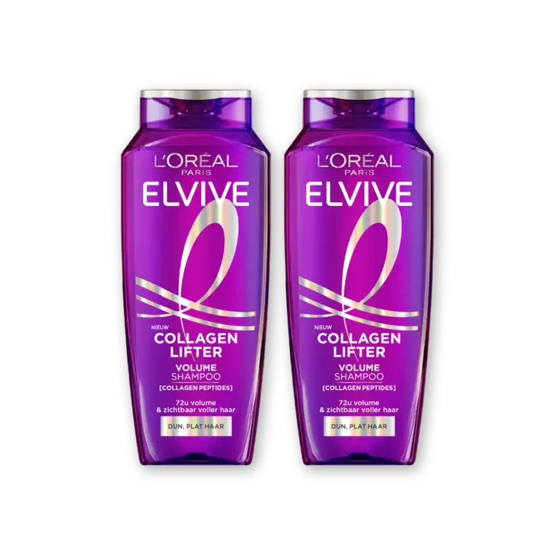 L'Oréal Paris Elvive Collagen lifter volume shampo 2-pack