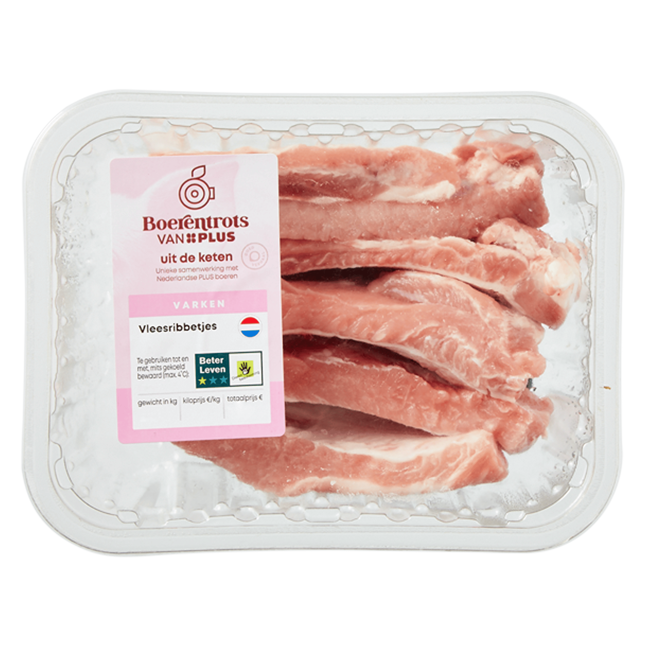 PLUS Boerentrots Vleesribbetjes