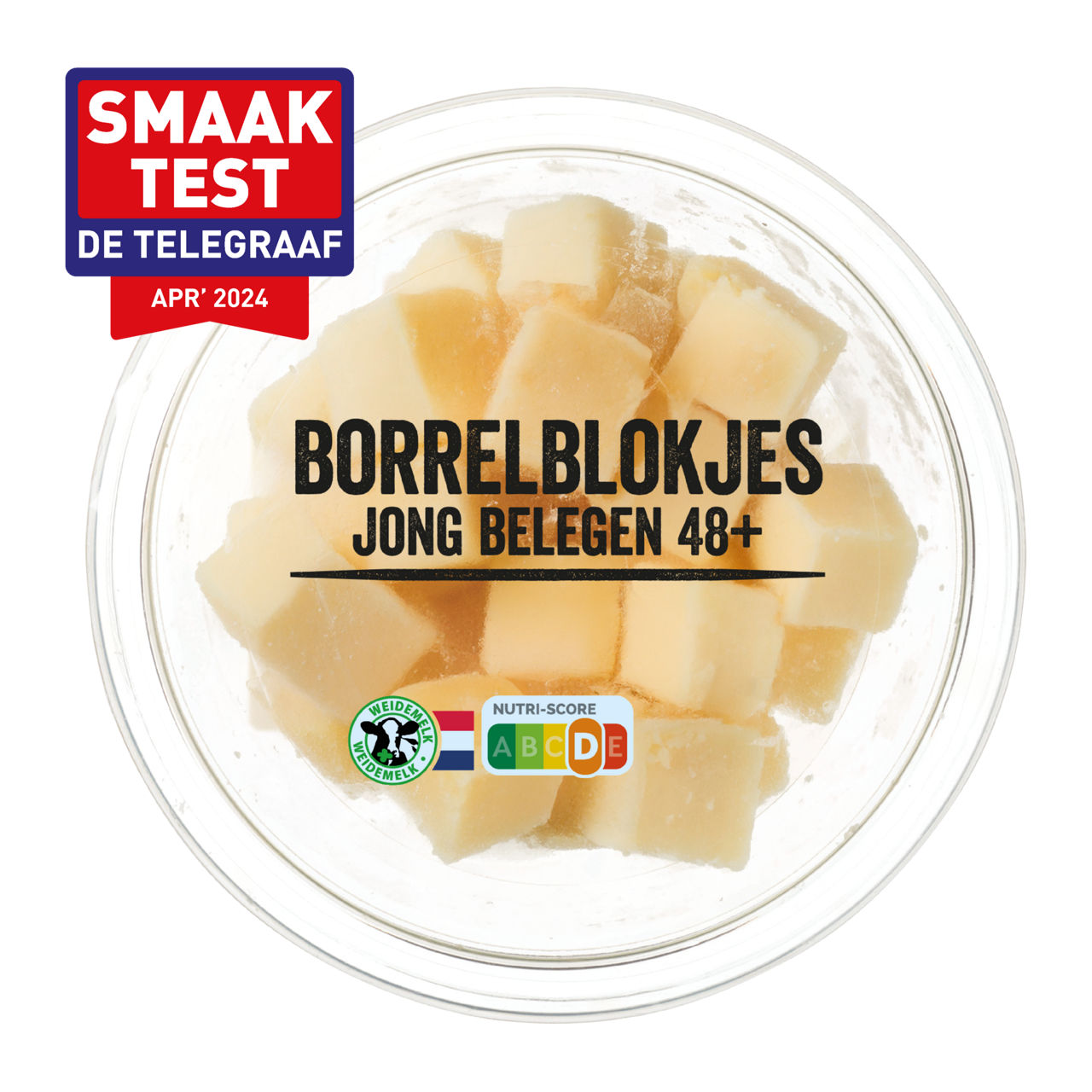 Borrelblokjes jong belegen