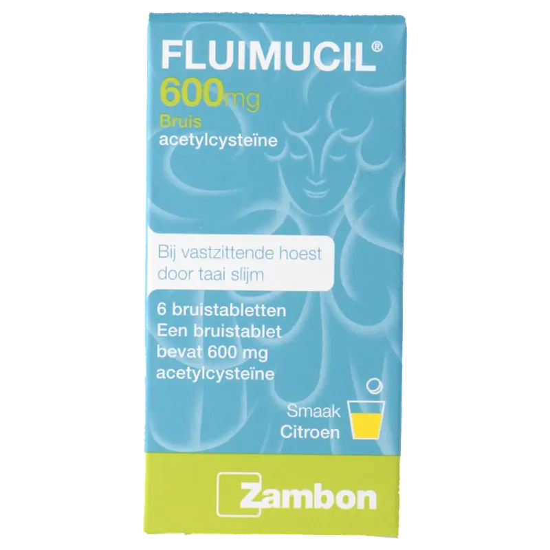 Fluimucil 600mg bruistablet