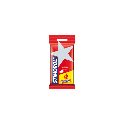 Stimorol Kauwgom original 6 st.
