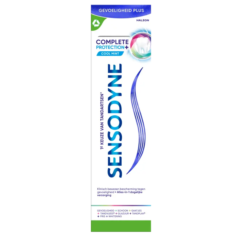 Sensodyne Complete protection cool mint tandpasta