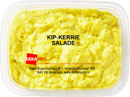 DekaVers Salade kip-kerrie