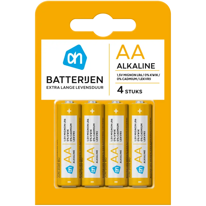 AH Alkaline AA batterijen