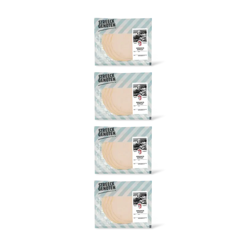 Streeckgenoten Gerookte kipfilet 4-pck