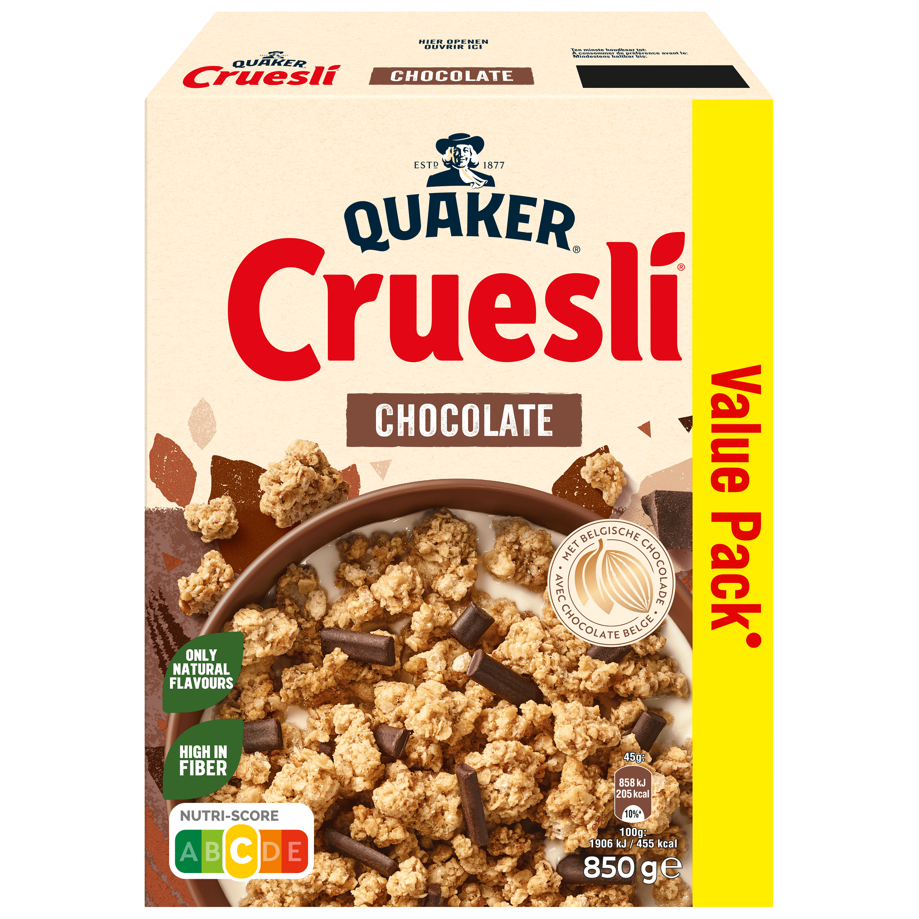 Quaker Cruesli Chocolade GVP
