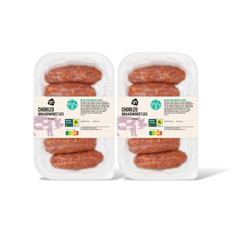 AH Chorizo braadworstjes 2-pack