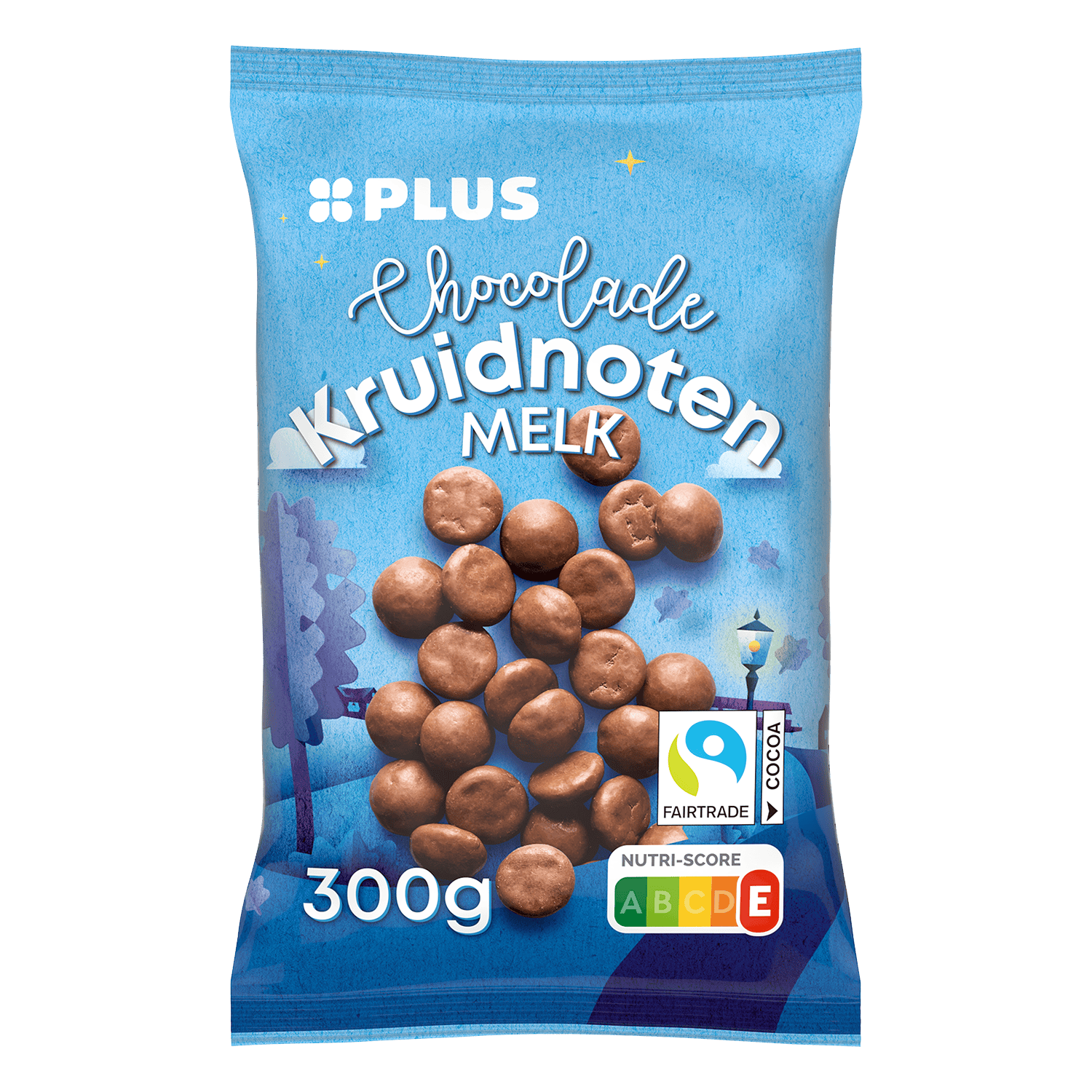 PLUS Chocolade Kruidnoten melk Fairtrade