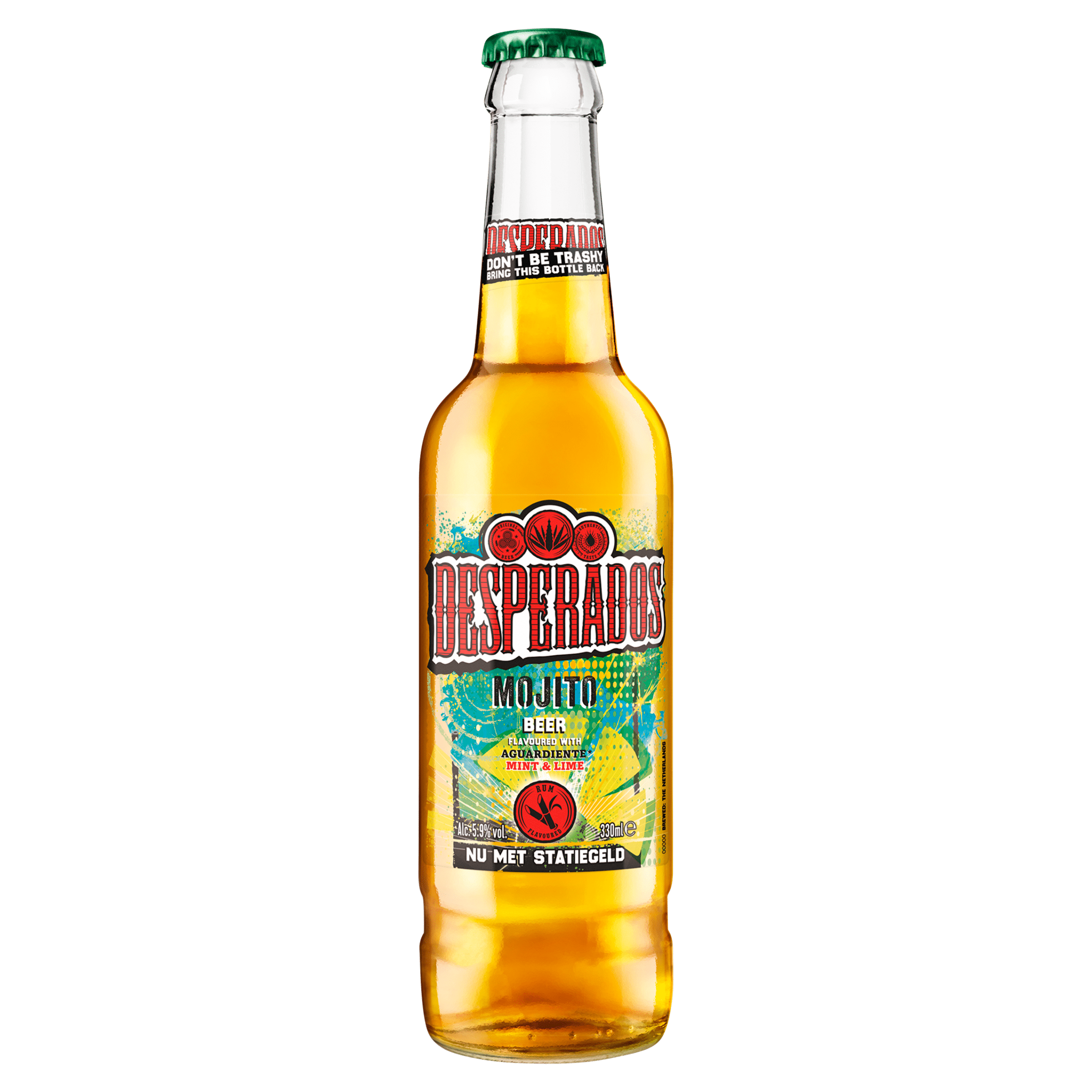Desperados Mojito bier fles