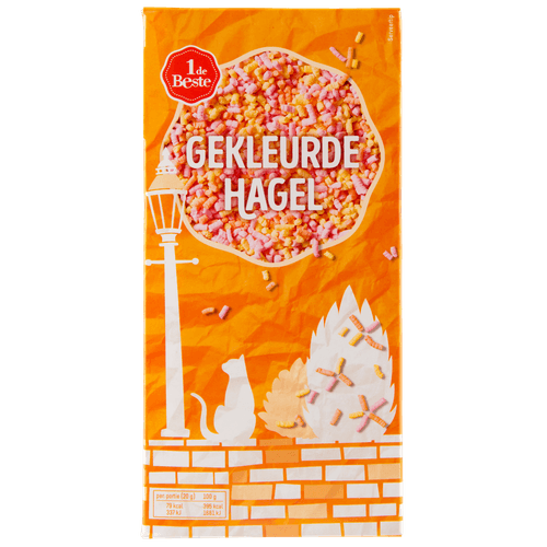1 de Beste Gekleurde hagelslag
