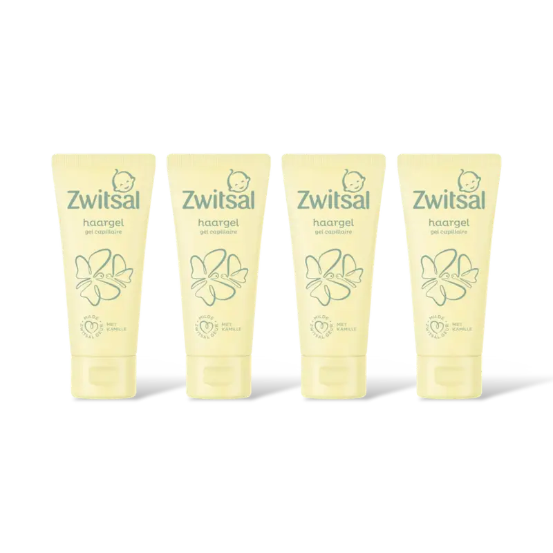 Zwitsal Baby goedemorgen haargel 4-pack