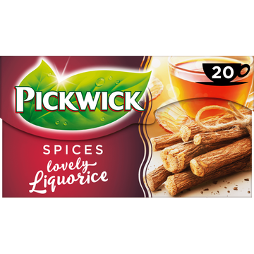 Pickwick Spices Zoethout Zwarte Thee 20 Stuks
