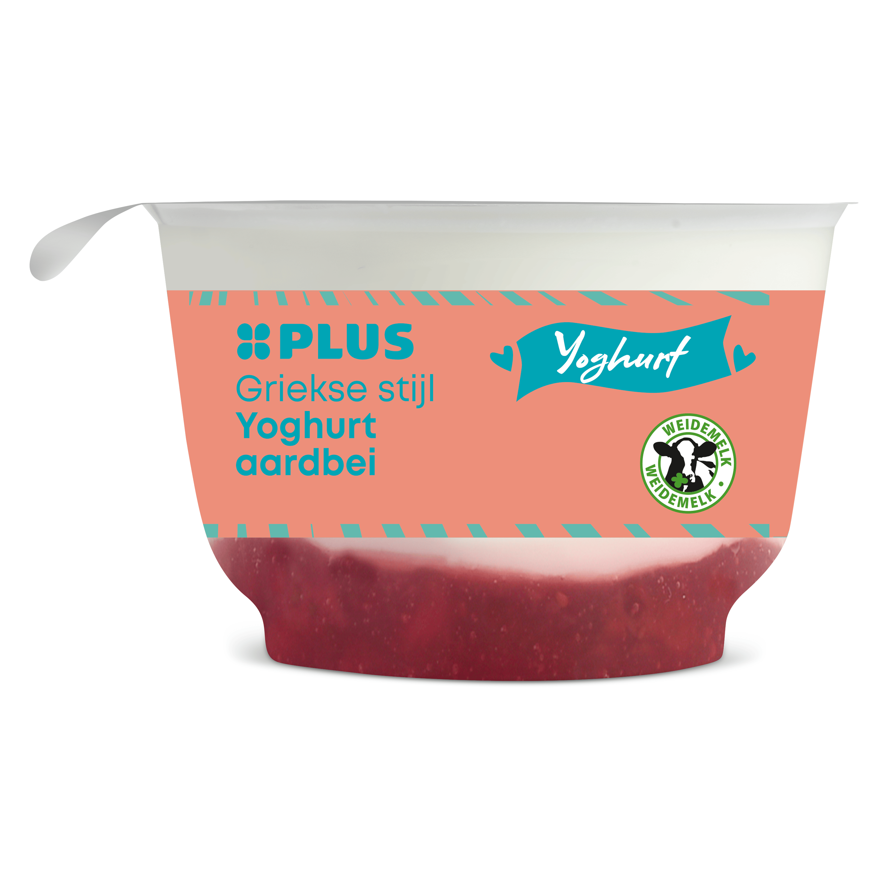 PLUS Griekse stijl yoghurt aardbei