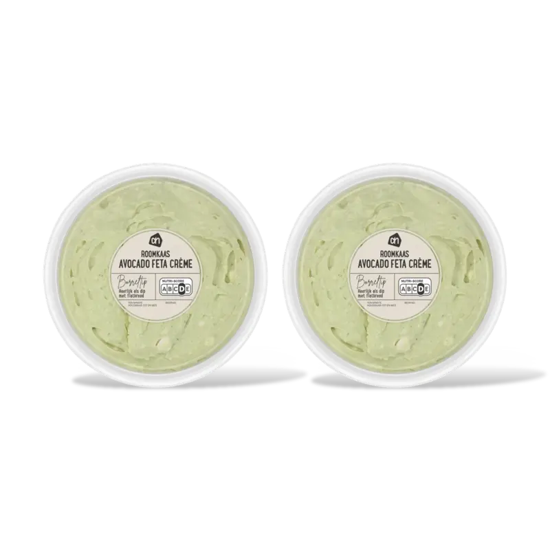 AH Roomkaas avocado feta crÃ¨me 2-pack
