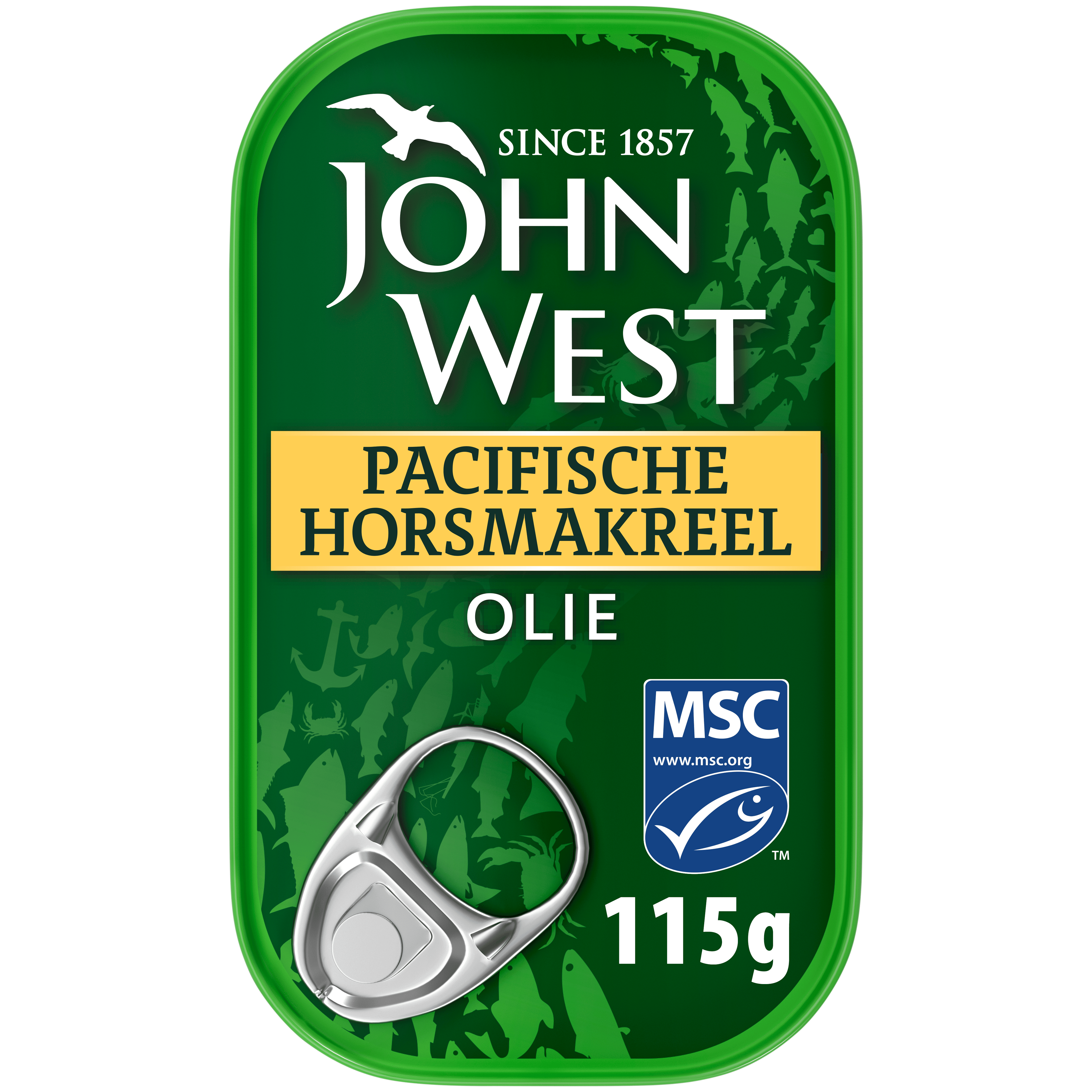 John West Makreel in zonnebloemolie MSC