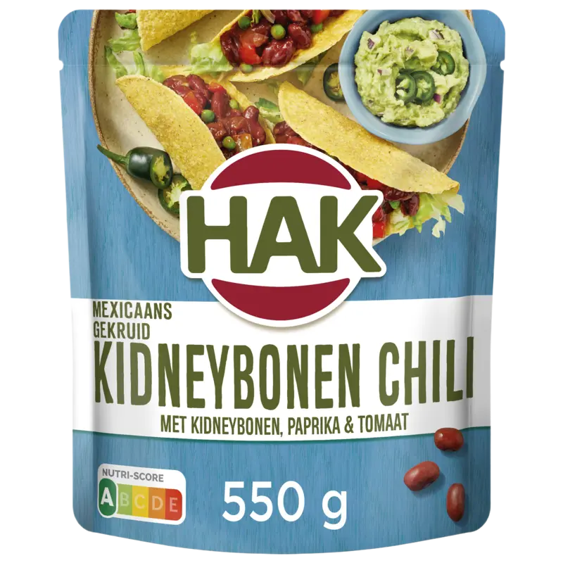 Hak Kidneybonen chilischotel