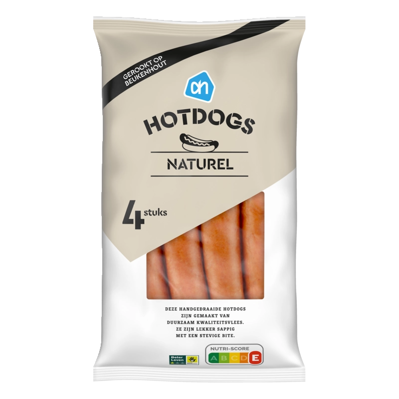 AH Hotdogs naturel
