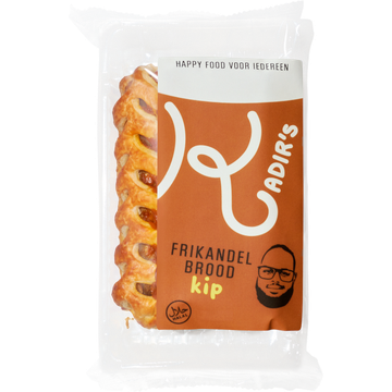 Kadir's Frikandelbrood Kip 1 Stuk