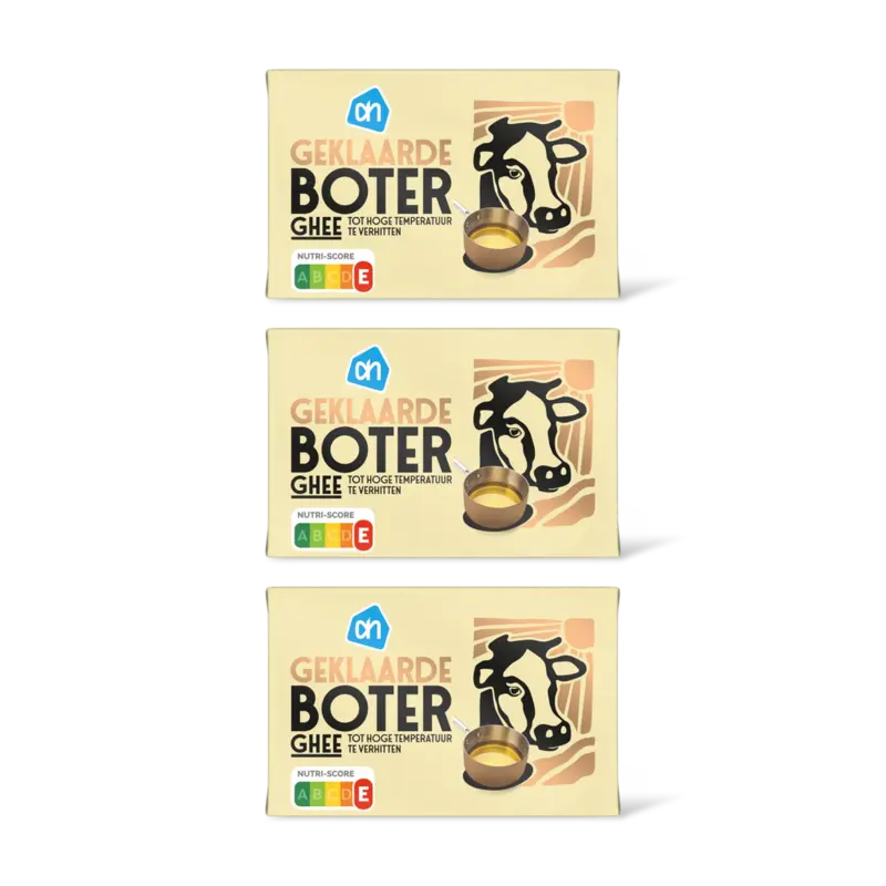 AH Geklaarde boter 3-pack