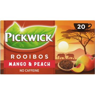 Pickwick Rooibos Mango & Peach 20 x 2 g