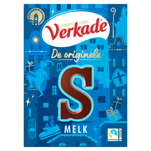 Verkade Chocoladeletter melk