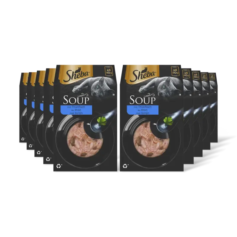 Sheba Soup met tonijn 10-pack
