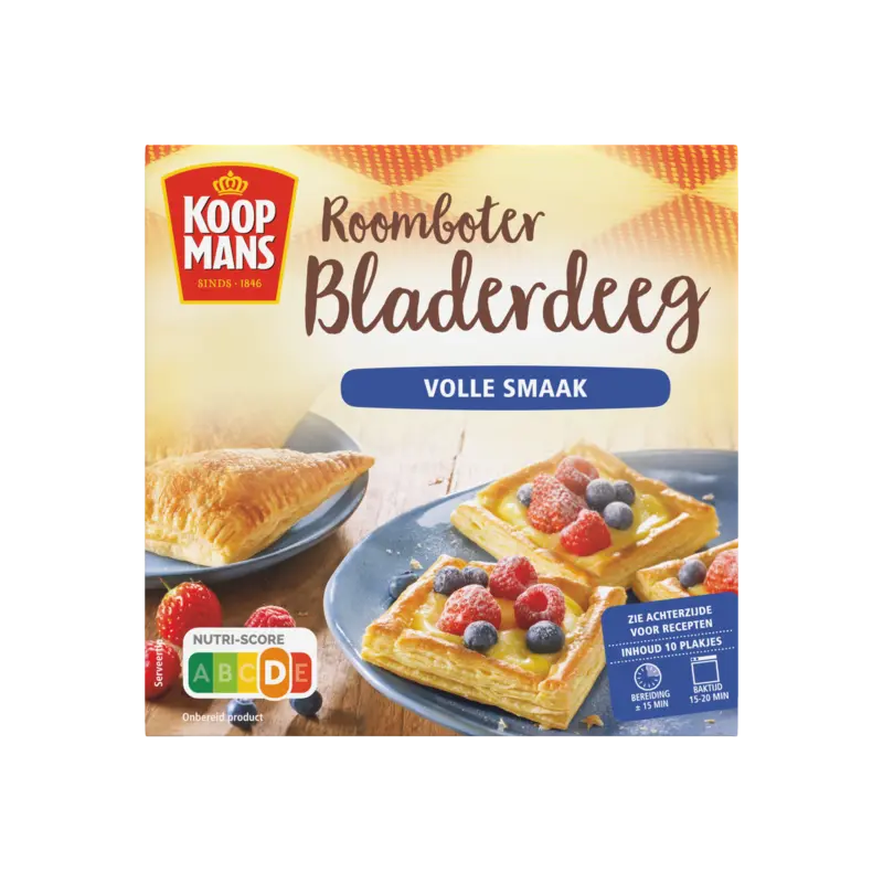 Koopmans Bladerdeeg roomboter
