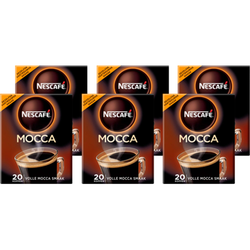 NESCAFE MOCCA Instant Koffie 6x20