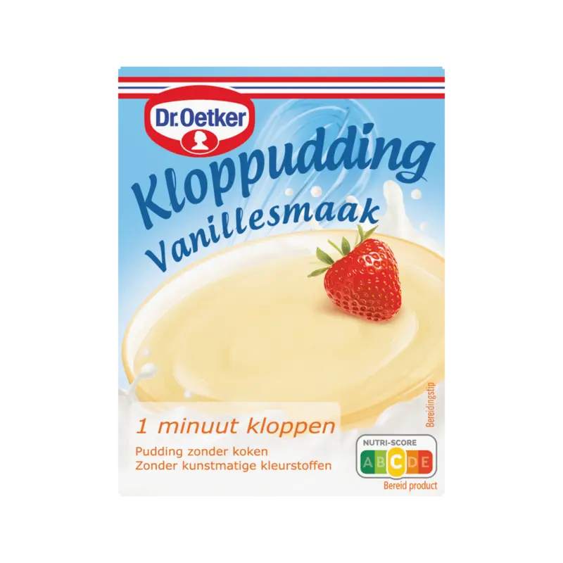 Dr. Oetker Kloppudding vanillesmaak