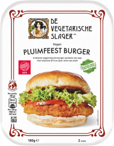 Vegetarische Slager Pluimfeest Burger