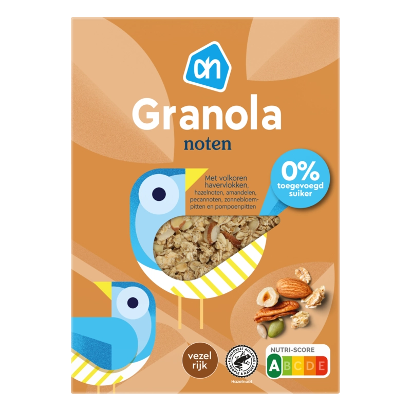AH Granola noten 0% toegevoegd suiker