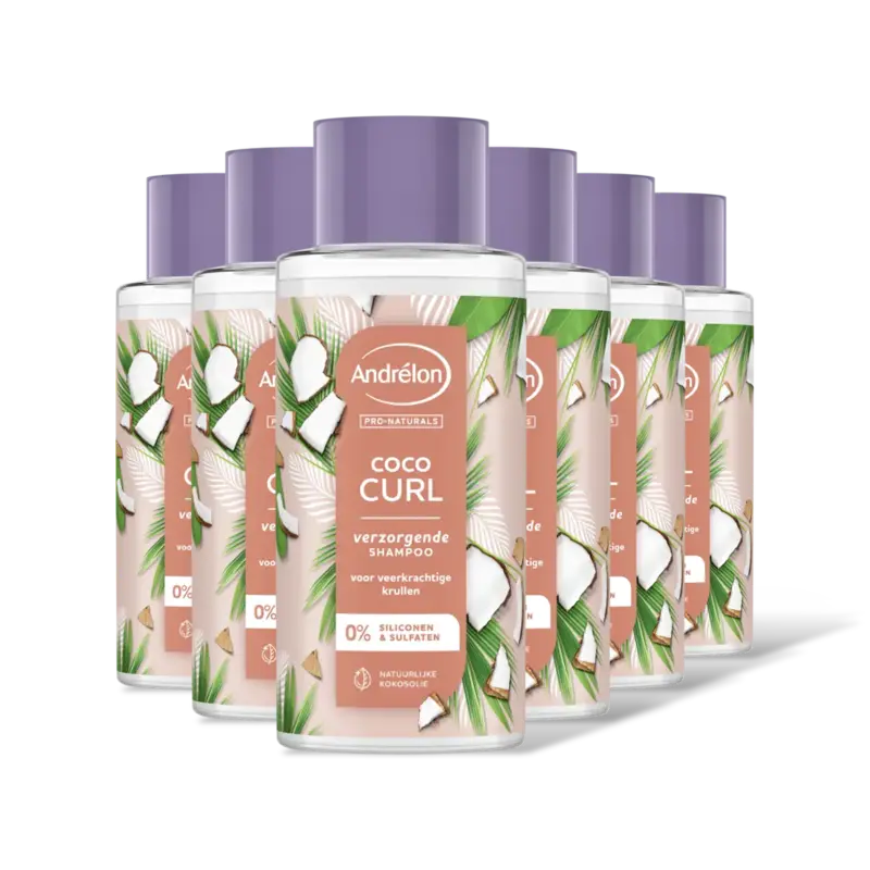 Andrélon Coco curl creation shampoo 6-pack