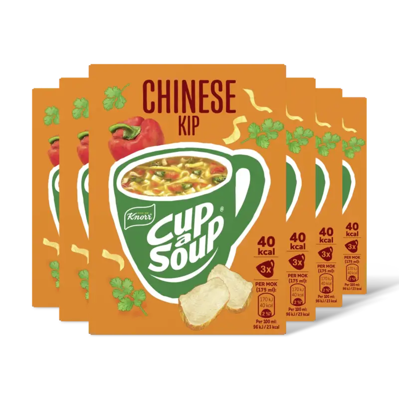 Knorr Cup-a-soup chinese kip 6-pack