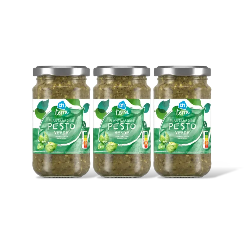 AH Terra Plantaardige pesto verde 3-pack