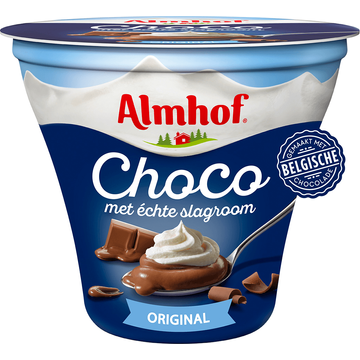 Almhof Choco met slagroom Original 180 g